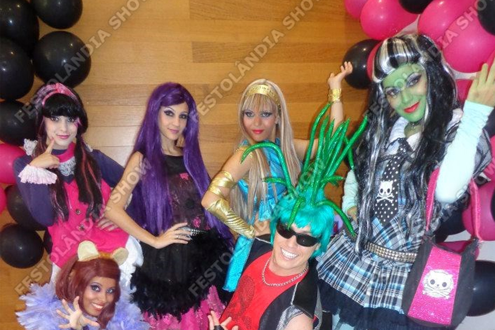 Monster High fantasia para festas e eventos